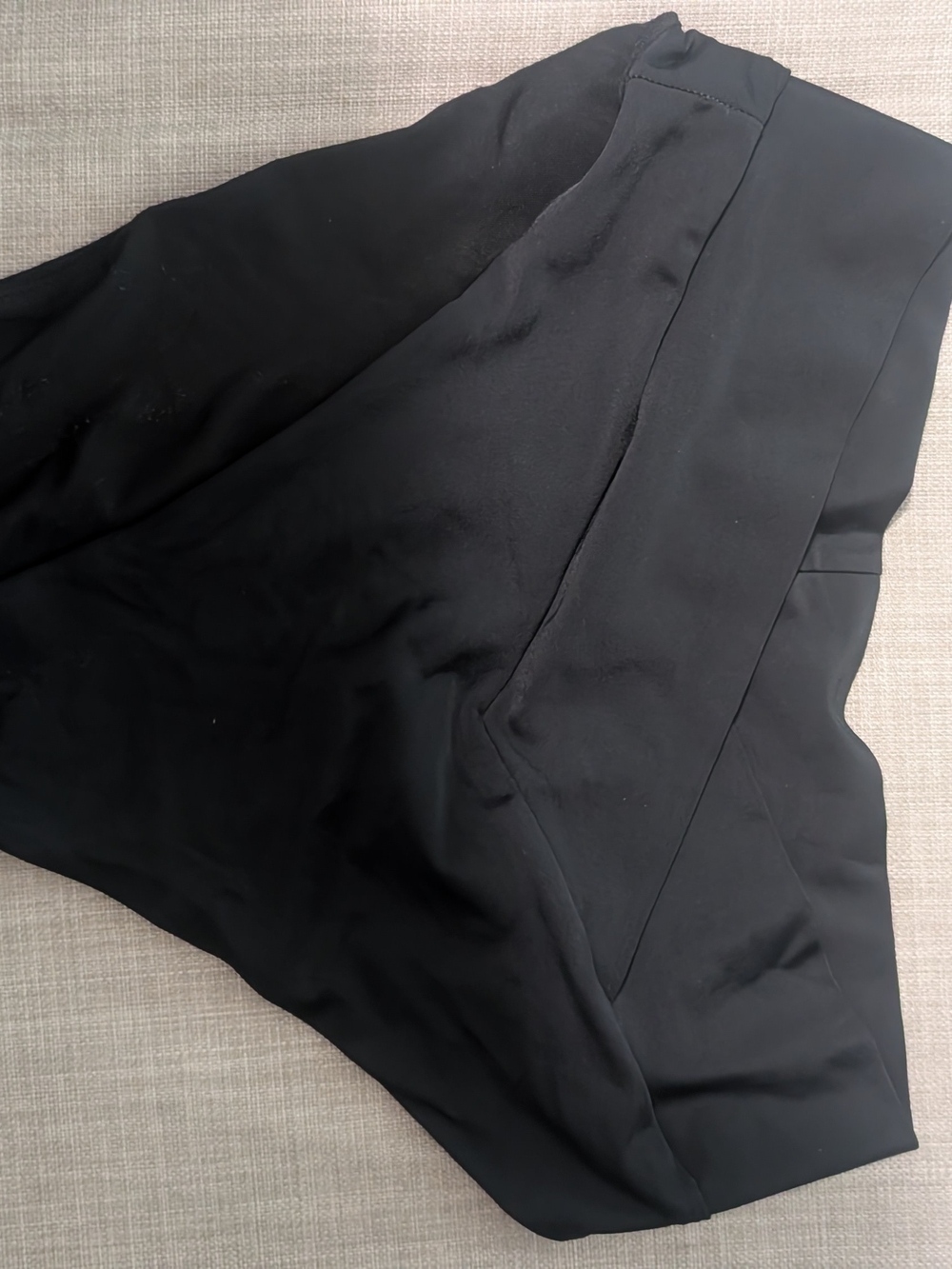 Saerie Black High-Waist Swim Suit Bottoms